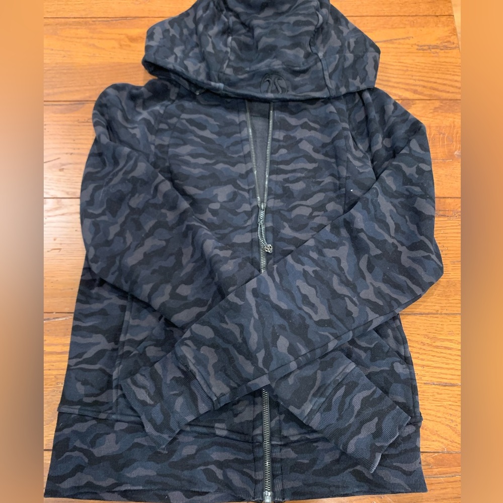 Lululemon Camo Scuba Hoodie